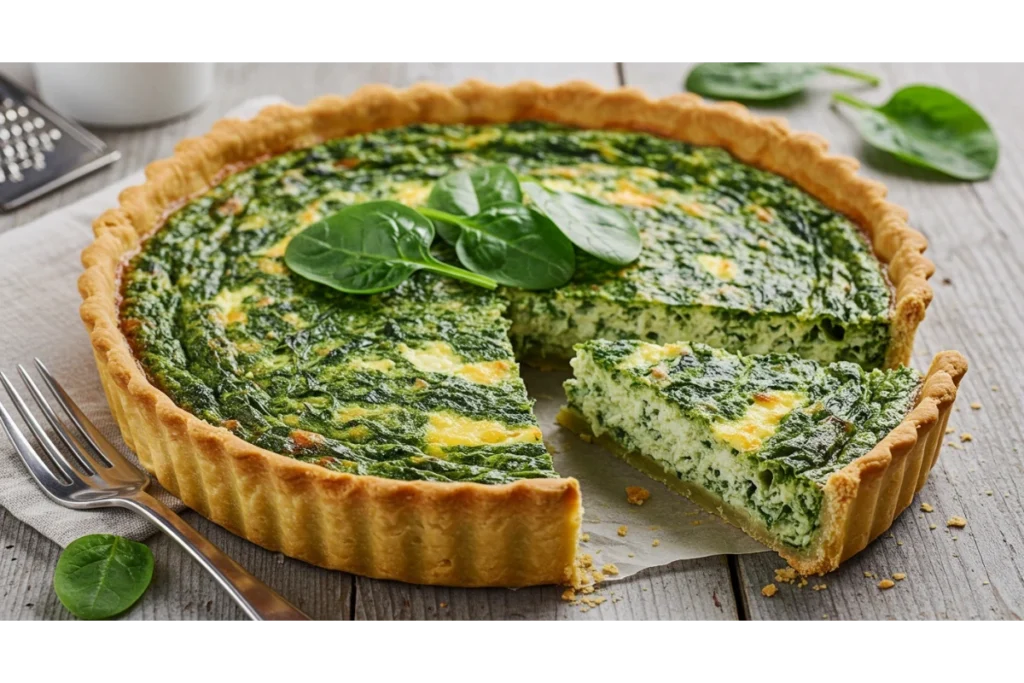Spinach-Ricotta-Quiche