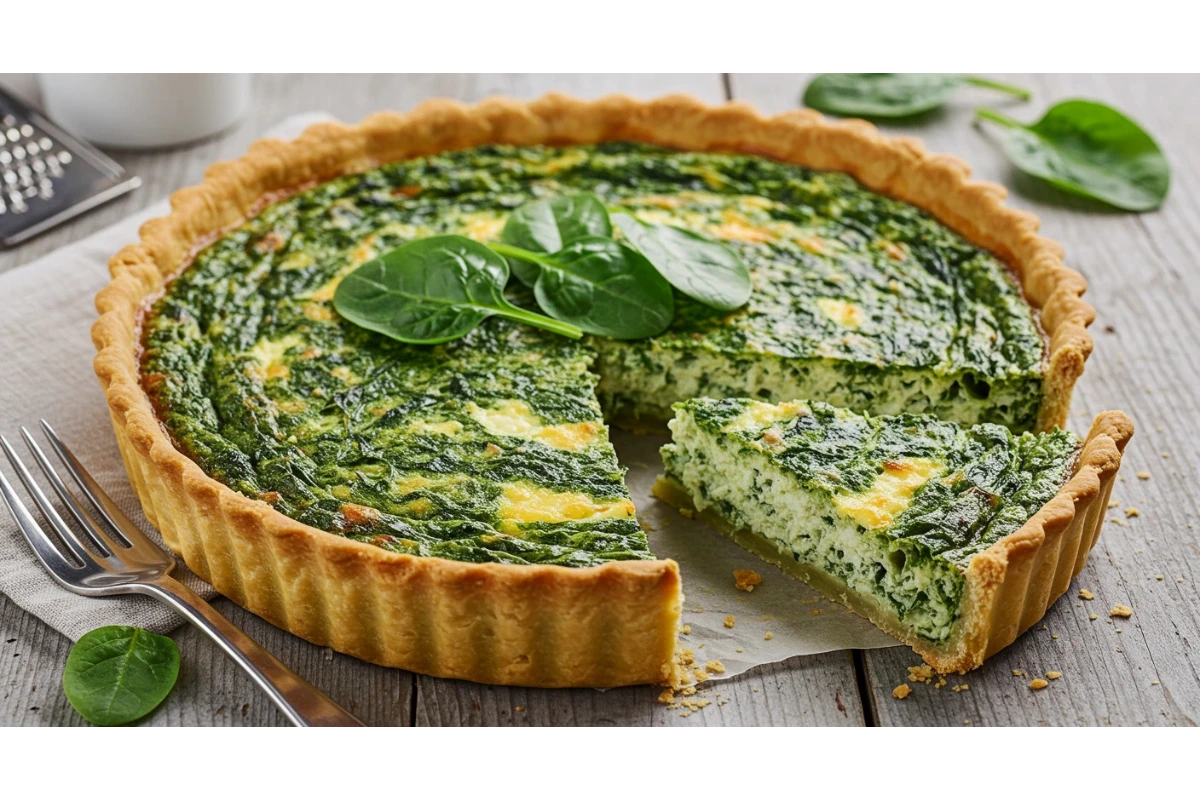 Spinach-Ricotta-Quiche