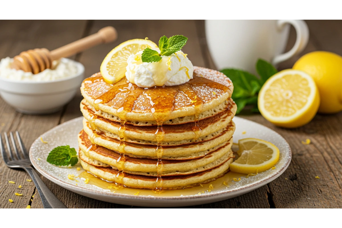 Lemon-Ricotta Pancakes
